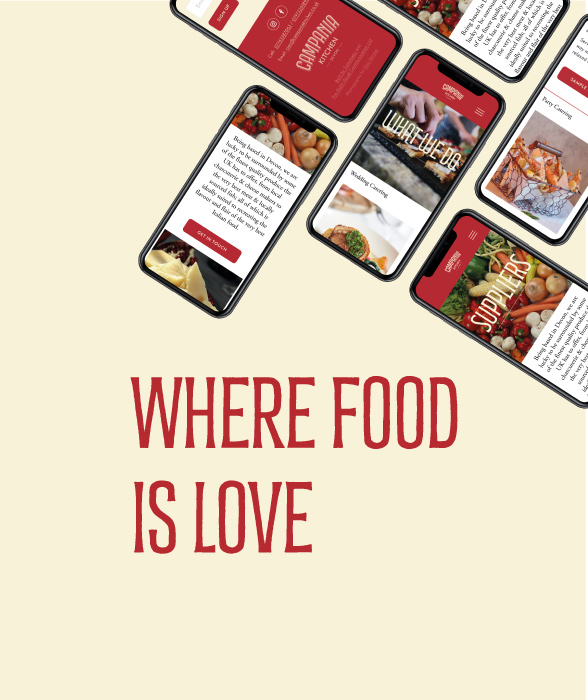 Where food is love & mobile phone